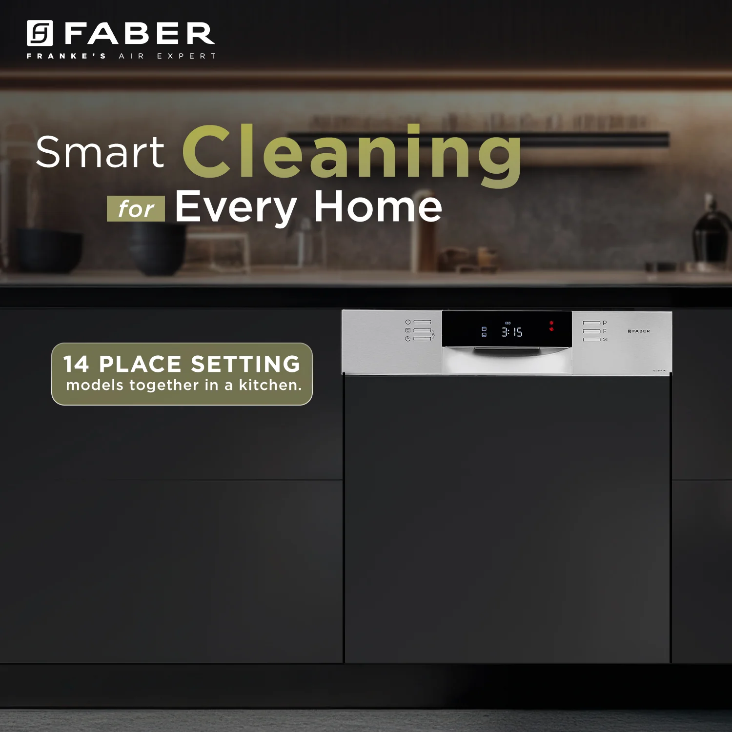 Faber FSID 8PR 14S Built-in Dishwasher: Product feature